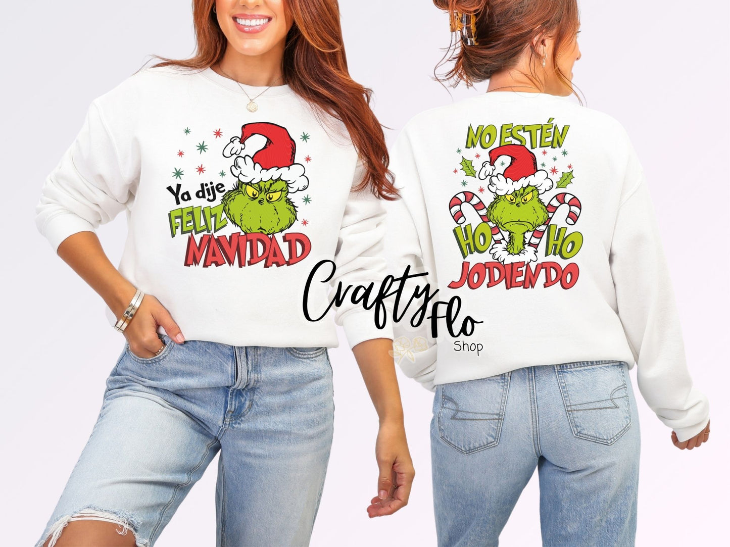 Ya dije Feliz Navidad!  Sweatshirt - Unisex Fabric - Ideal for Holiday Fashion - True to Size Fit - Pullover Womenswear Garment