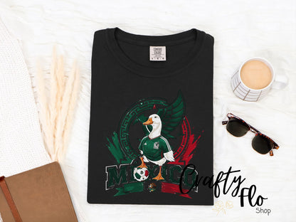 El Pato Merlin tee, Graphic T-Shirt Latin Tee, Mexico Fan Gift, Streetwear for Soccer Lovers, Mexican Futbol streetwear