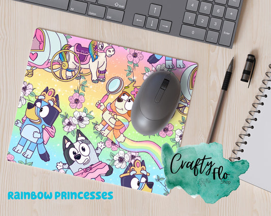 Cute Dog cartoons INSPIRED mousepad | Mom Mousepad| cartoon inspired dog friends/family mousepad| office essential