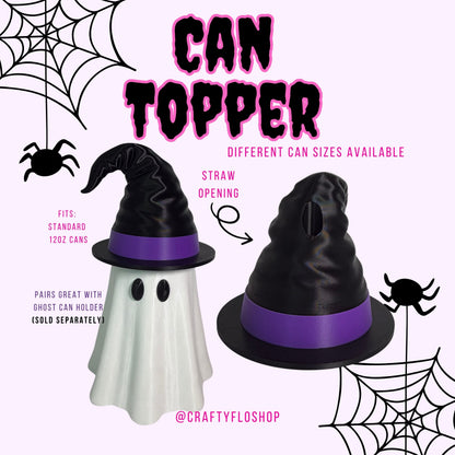 Witch Hat Can Topper
