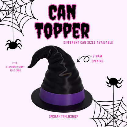 Witch Hat Can Topper