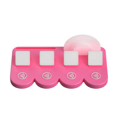 Salon NFC Smart Tap Payment Station – Tap to Pay Sign | Contactless Checkout Display | Smart Tap | NFC | Custom QR Code Stand