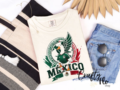 El Pato Merlin tee, Graphic T-Shirt Latin Tee, Mexico Fan Gift, Streetwear for Soccer Lovers, Mexican Futbol streetwear
