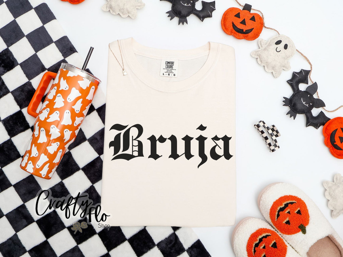 Bruja Sweatshirt or T-shirt - halloween Graphic Tee - Unisex Fabric - Ideal for Holiday Fashion - True to Size Fit - Pullover