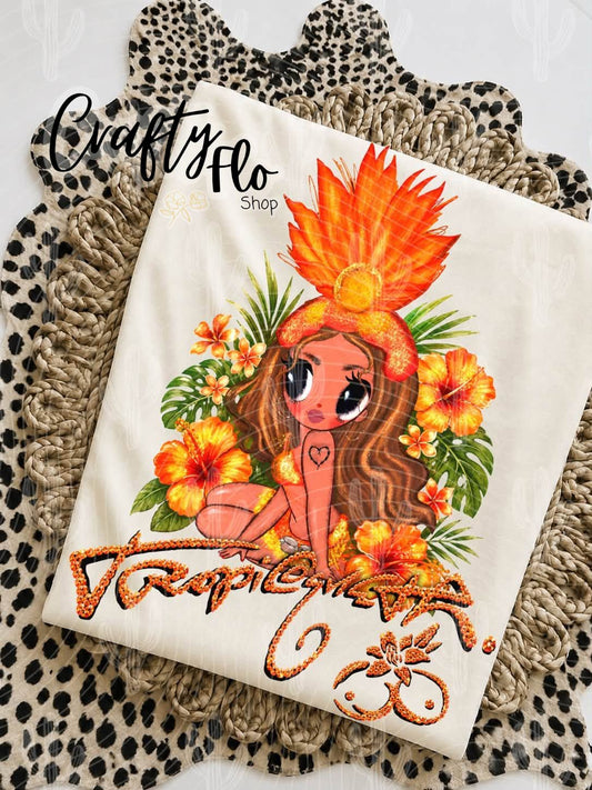 Tropicoqueta inspired Graphic T-shirt | friends gift | comfort colors shirt