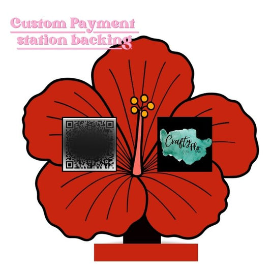 Custom NFC Smart Tap Payment Station – Tap to Pay Sign | Contactless Checkout Display | Smart Tap | NFC | Custom QR Code Stand