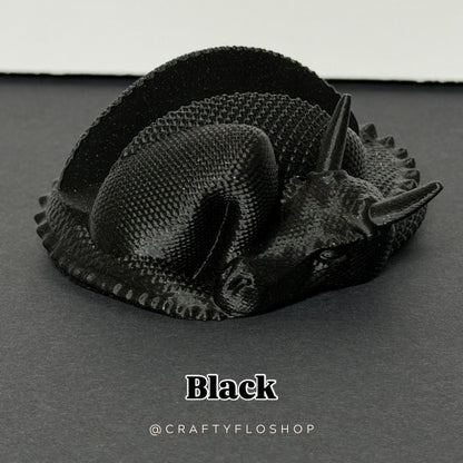 3D Printed Sleeping Dragon Phone Stand – Silk PLA Desk Accessory