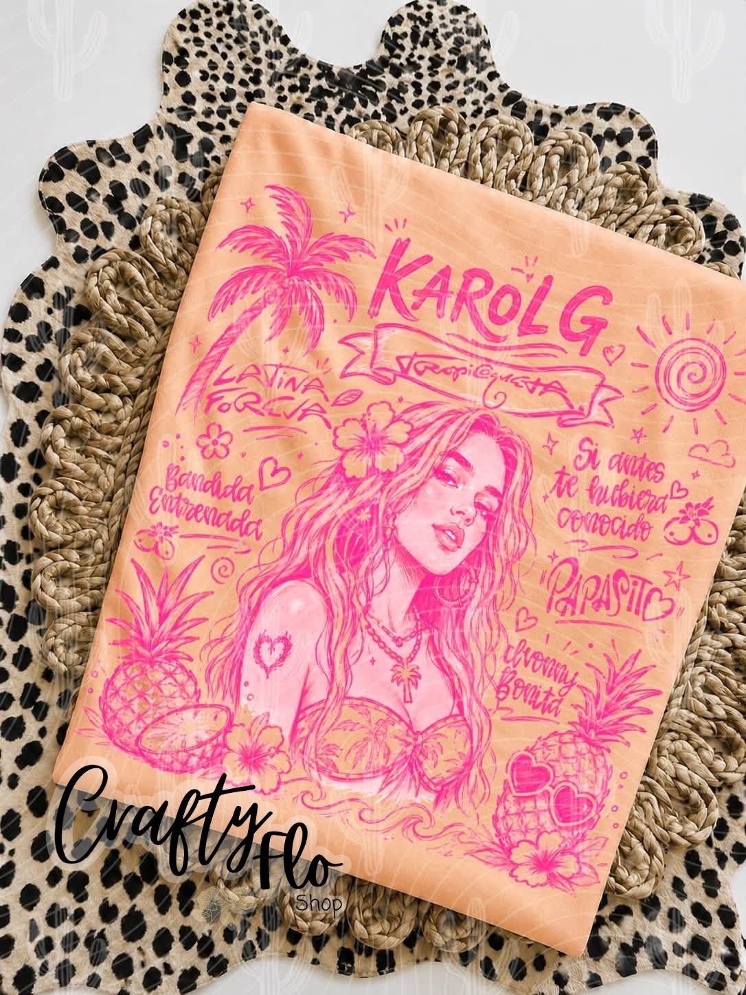 Tropicoqueta inspired Graphic T-shirt | friends gift | comfort colors shirt