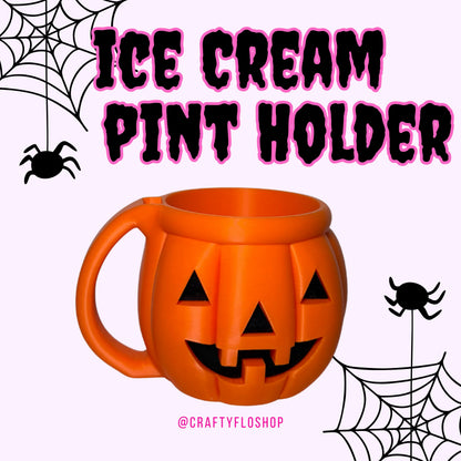 Ice Cream Pint Holder | 3D Printed
