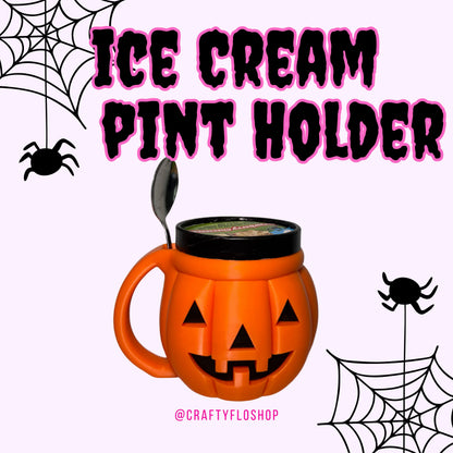 Ice Cream Pint Holder | 3D Printed