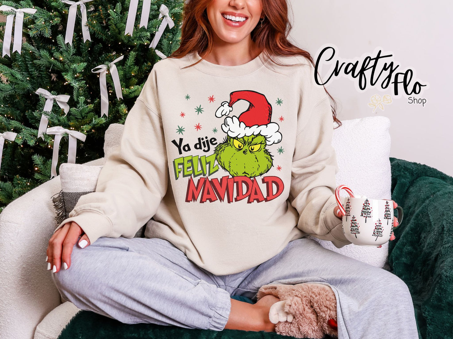 Ya dije Feliz Navidad!  Sweatshirt - Unisex Fabric - Ideal for Holiday Fashion - True to Size Fit - Pullover Womenswear Garment