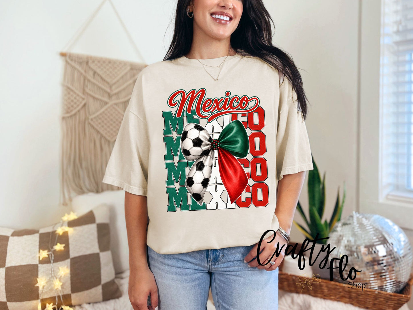 Coquette Mexico tee, Graphic T-Shirt Latin Tee, Mexico Fan Gift, Streetwear for Soccer Lovers, Mexican Futbol streetwear