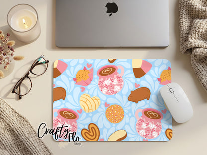 Mexican Pan Dulce Talavera inspired Mouse Pad| anime office essentials| cute Mouse pad
