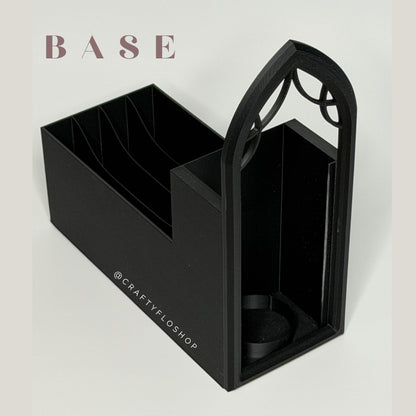 Faux Stained Glass Book Nook