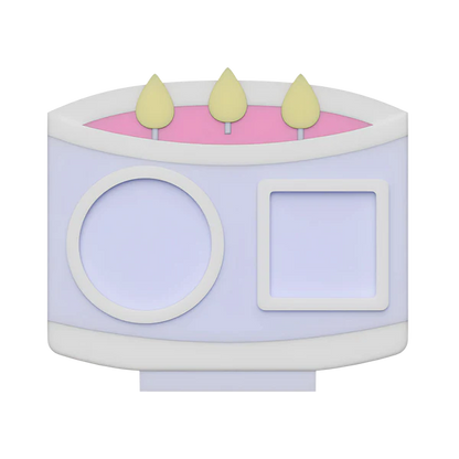 Candle NFC Smart Tap Payment Station – Tap to Pay Sign | Contactless Checkout Display | Smart Tap | NFC | Custom QR Code Stand