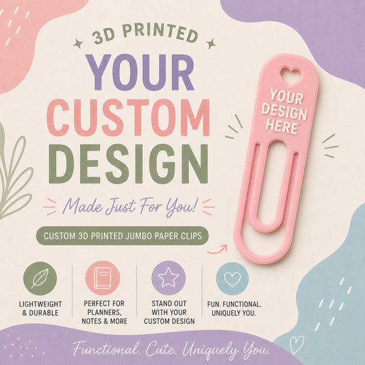 Custom Jumbo Paper Clip