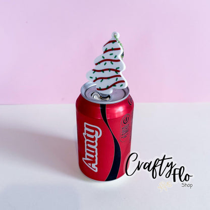 Christmas Tree Cake Soda Can Opener | 3D printed