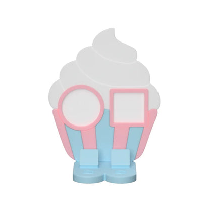 Cupcake NFC Smart Tap Payment Station – Tap to Pay Sign | Contactless Checkout Display | Smart Tap | NFC | Custom QR Code Stand