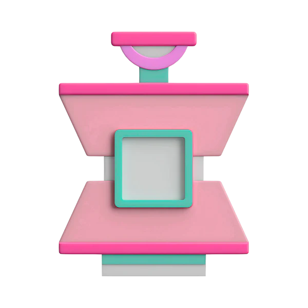 Heat Press NFC Smart Tap Payment Station – Tap to Pay Sign | Contactless Checkout Display | Smart Tap | NFC | Custom QR Code Stand