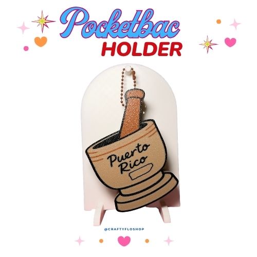 Pilón de Puerto Rico Pocketbac holder | Latino Gift