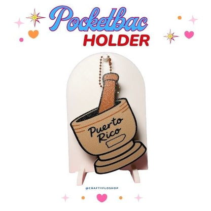 Pilón de Puerto Rico Pocketbac holder | Latino Gift