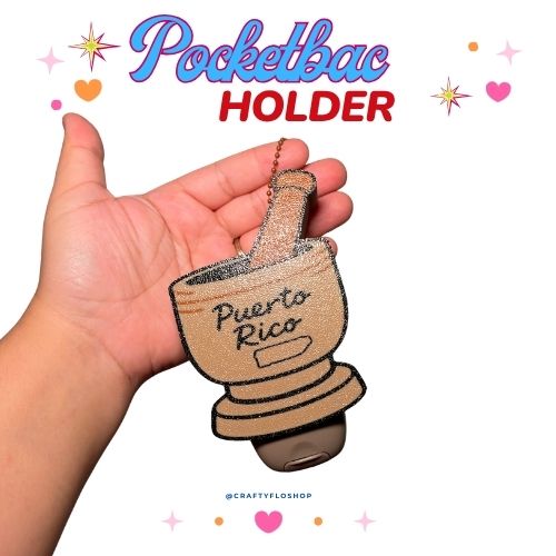 Pilón de Puerto Rico Pocketbac holder | Latino Gift