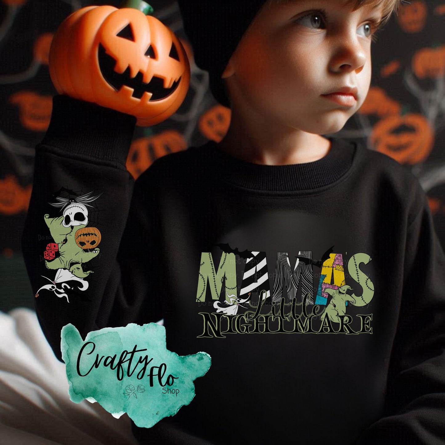 Kids Mama's little Nightmare sweatshirt