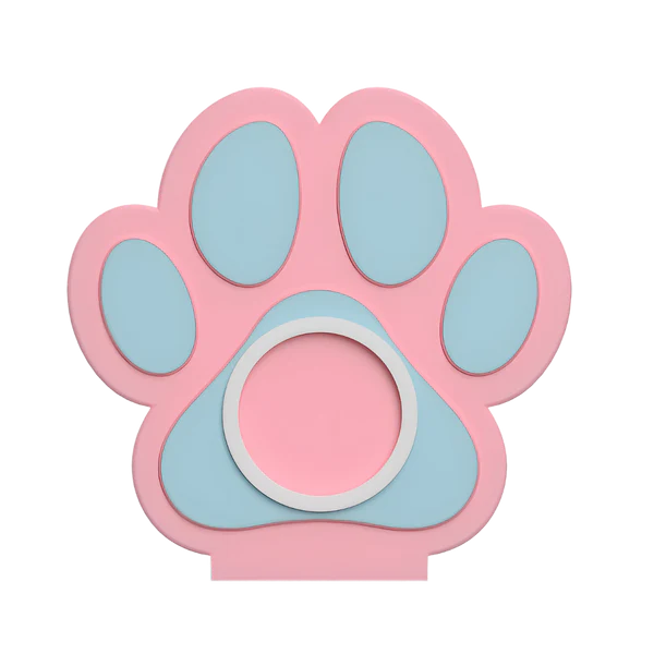 Paw Print NFC Smart Tap Payment Station – Tap to Pay Sign | Contactless Checkout Display | Smart Tap | NFC | Custom QR Code Stand