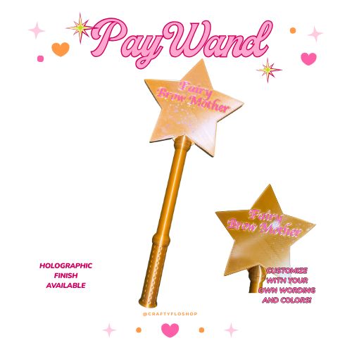 Customizable Star Pay Wand