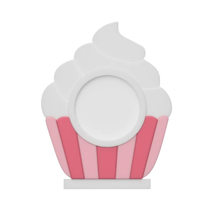 Cupcake NFC Smart Tap Payment Station – Tap to Pay Sign | Contactless Checkout Display | Smart Tap | NFC | Custom QR Code Stand