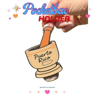 Pilón de Puerto Rico Pocketbac holder | Latino Gift