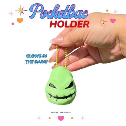 Glow in the Dark Monster PocketBac Holder | Halloween Gift