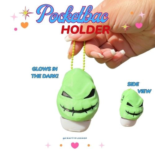 Glow in the Dark Monster PocketBac Holder | Halloween Gift