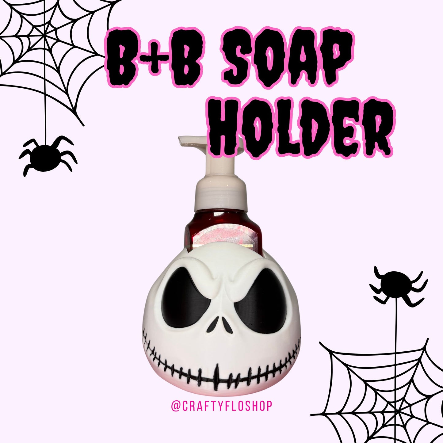 Bone Daddy Inspired Decor Soap Holder – Fits Bath & Body Works Bottles
