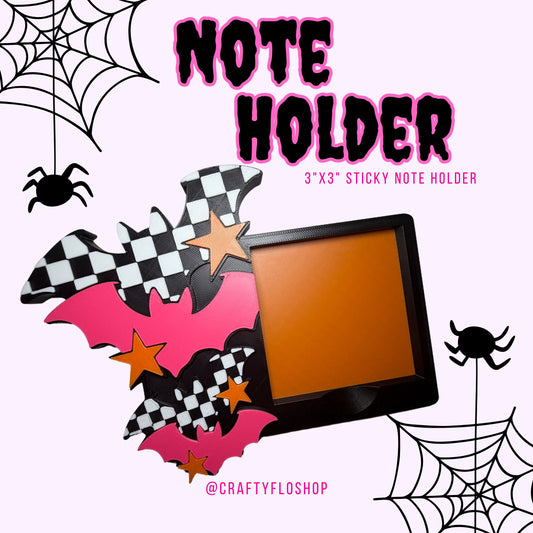 Its Freakin Bats Sticky Note Holder | 3D Print | 3D Printed