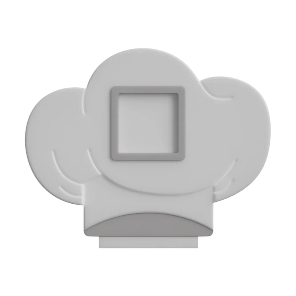 Chef's Hat NFC Smart Tap Payment Station – Tap to Pay Sign | Contactless Checkout Display | Smart Tap | NFC | Custom QR Code Stand
