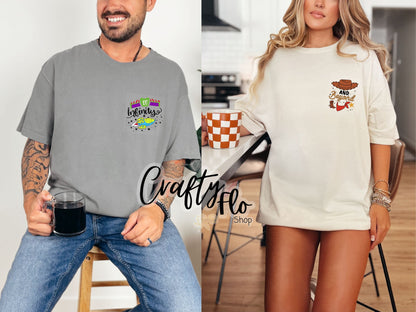 To infinity and Beyond Graphic Sweatshirt or Tshirt- apparel | His and Hers sweatshirts or tshirts| Unisex Fabric, Comfortable Fit, Valentines - Pullover