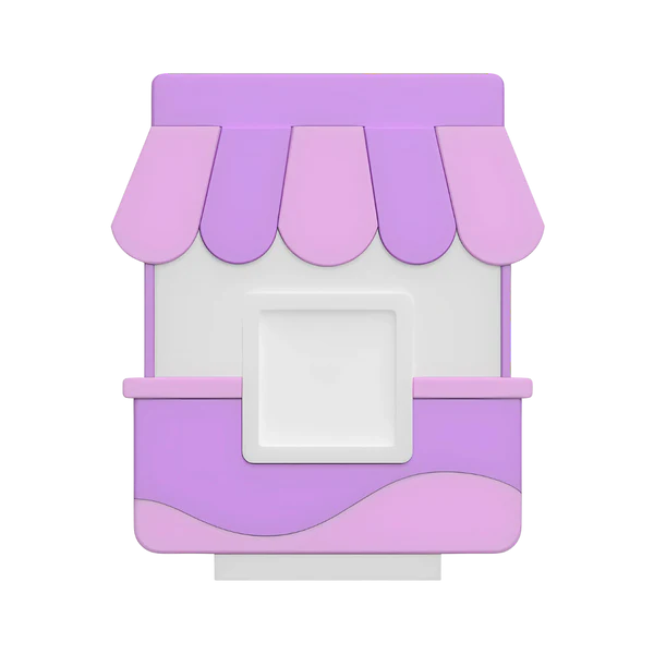 Vendor Cart NFC Smart Tap Payment Station – Tap to Pay Sign | Contactless Checkout Display | Smart Tap | NFC | Custom QR Code Stand