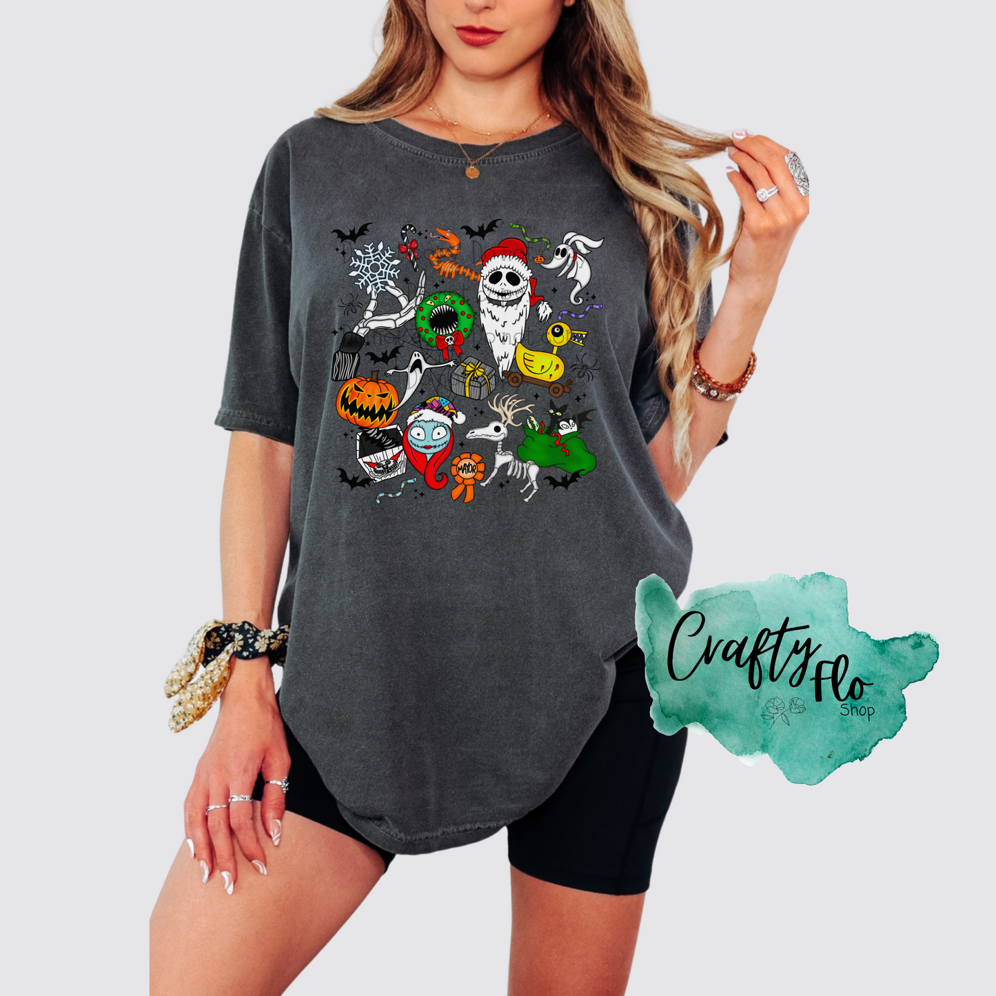 Nightmare characters NBC Inspired Graphic T-shirt | friends gift | comfort colors shirt