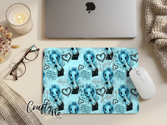 Karol G inspired Mouse Pad| anime office essentials| cute Mouse pad